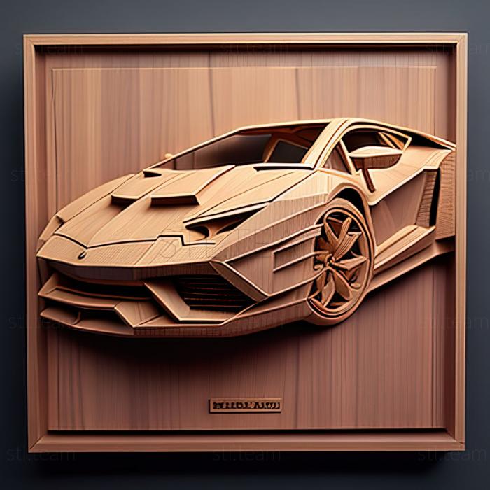 3D model Lamborghini Murcilago (STL)